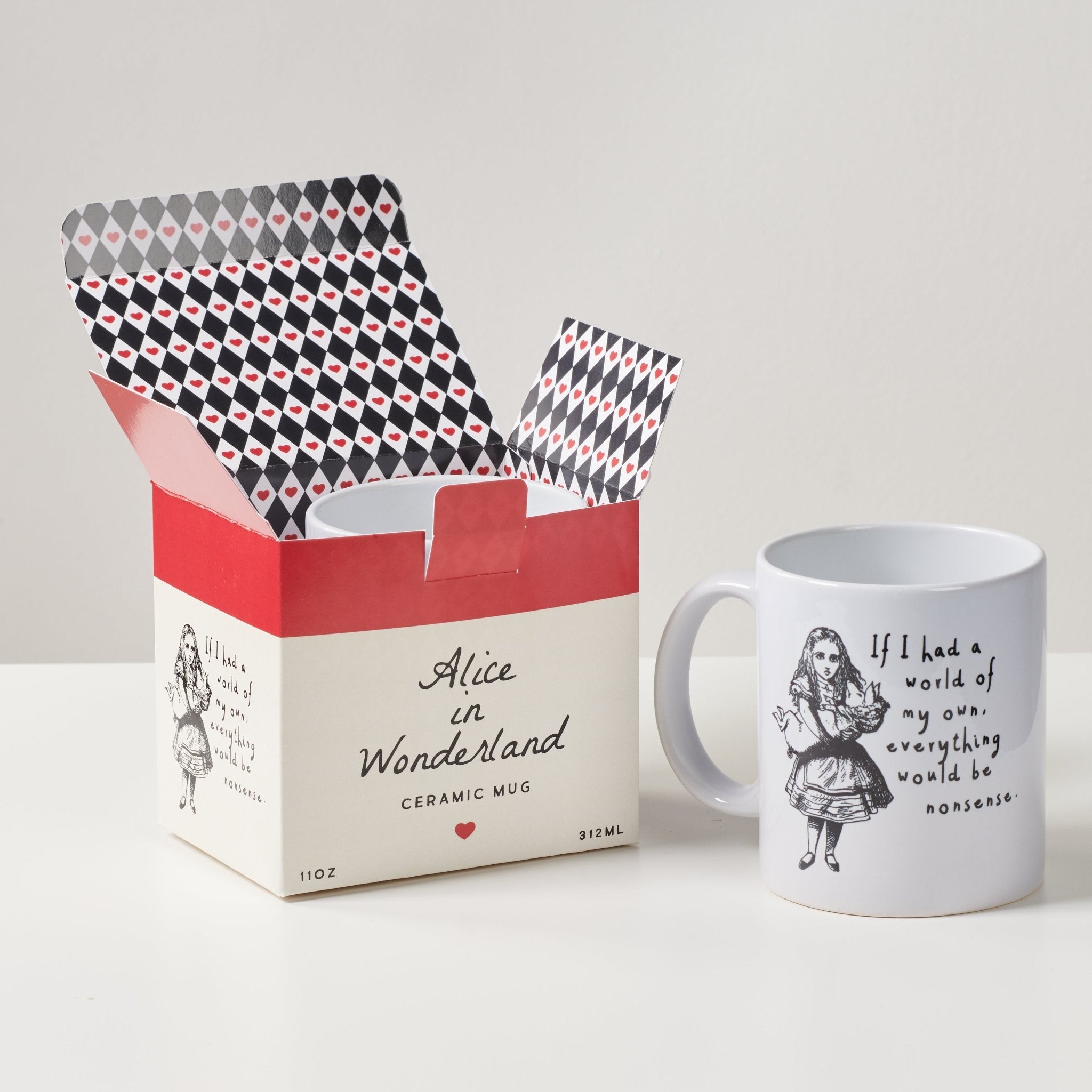 Alice In Wonderland 'A World Of My Own' Mug - Oakdene Designs