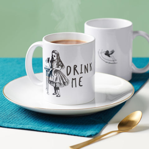 Alice In Wonderland 'Drink Me' Mug - Oakdene Designs