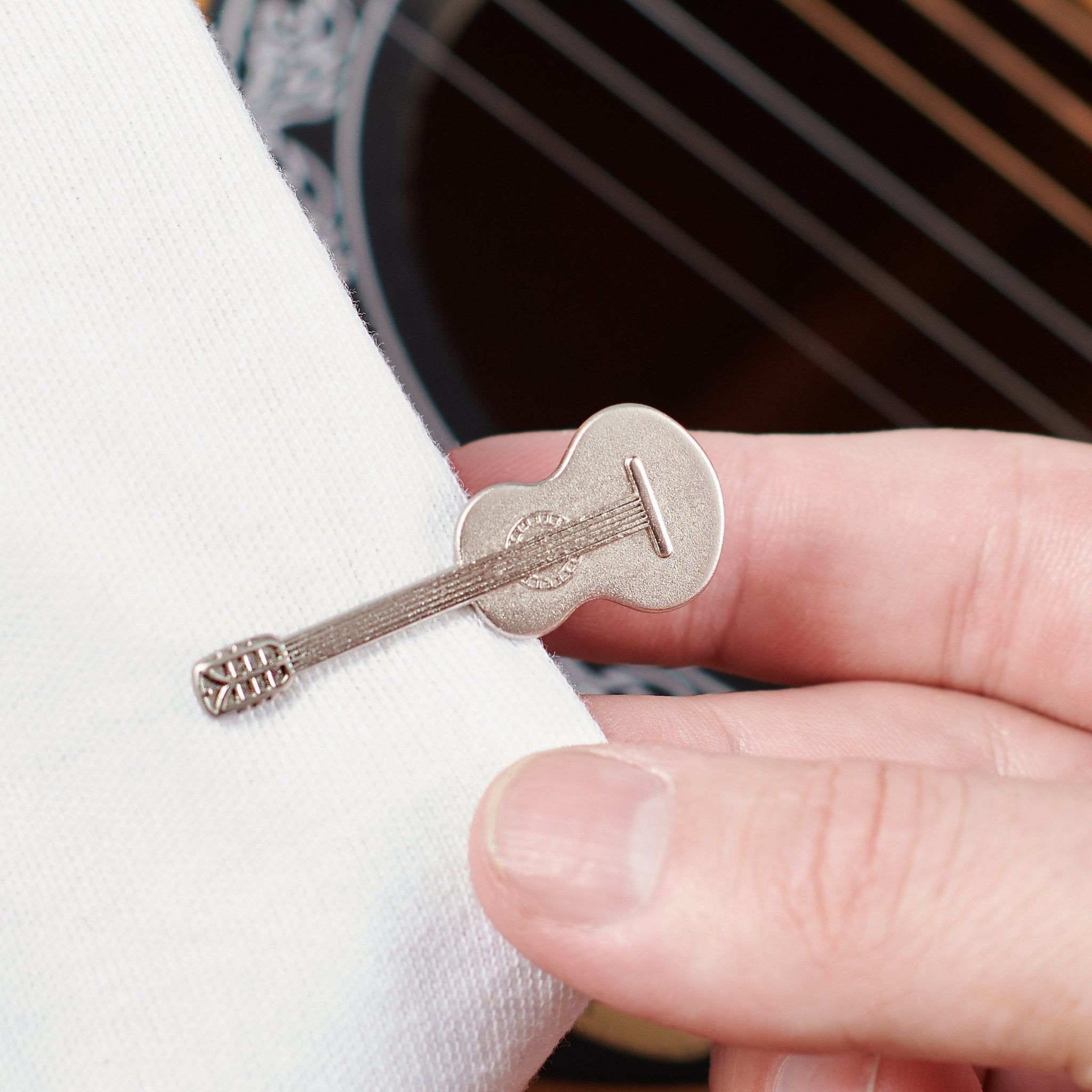 Fun Guitar Tie Clip - Oakdene Designs