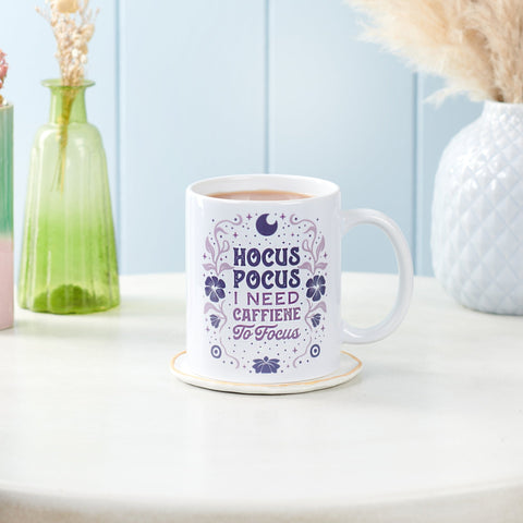 Funny Hocus Pocus Caffeine Mug - Oakdene Designs