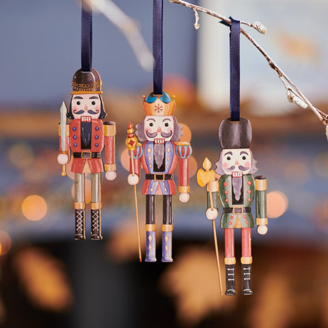 Nutcracker Christmas Decoration Set - Oakdene Designs