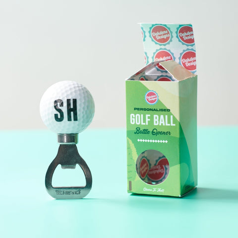 Oakdene Designs Bottle Opener Personalised Golf Ball Bottle Opener