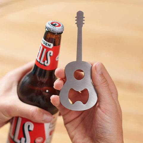 Oakdene Designs Bottle Opener Solid Steel Guitar Bottle Opener