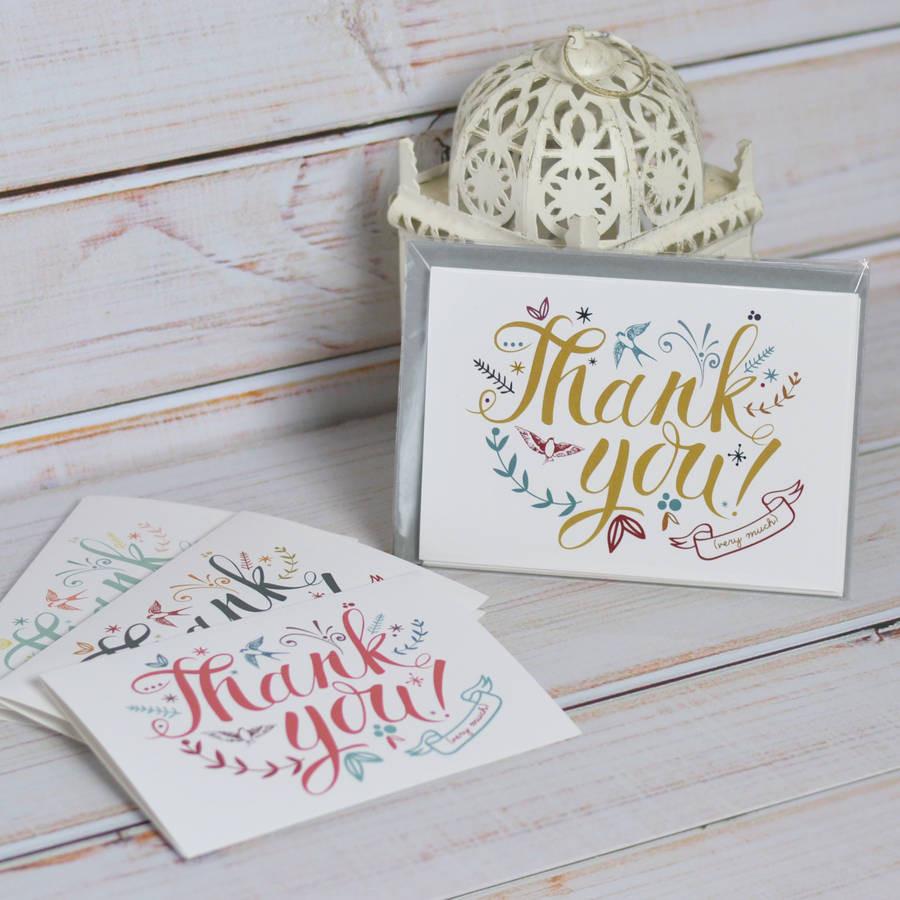 Oakdene Designs Cards Thank You Cards