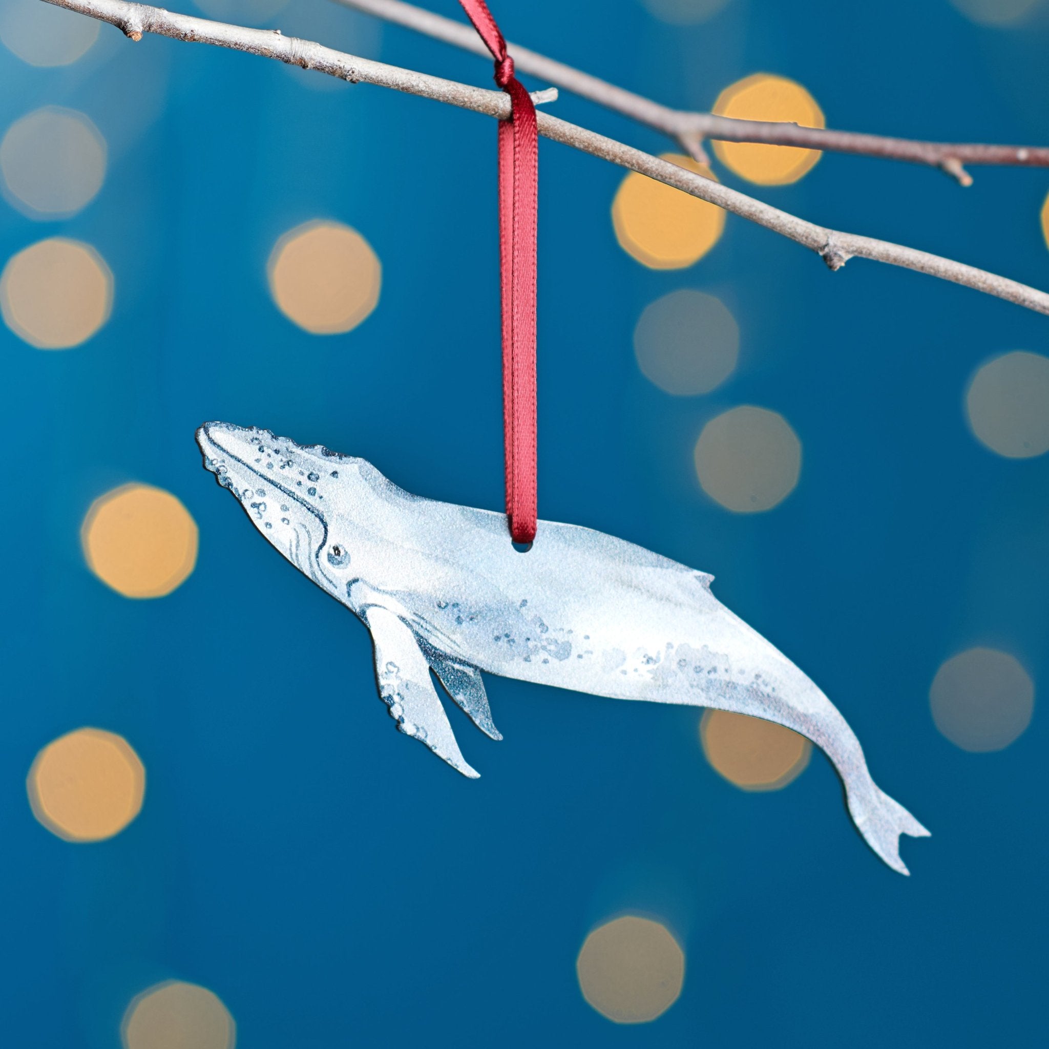 Oakdene Designs Christmas Decorations Humpback Whale Christmas Tree Decoration