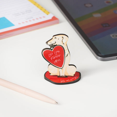 Oakdene Designs Christmas Decorations Personalised 'Love You Furever' Dog Desk Ornament