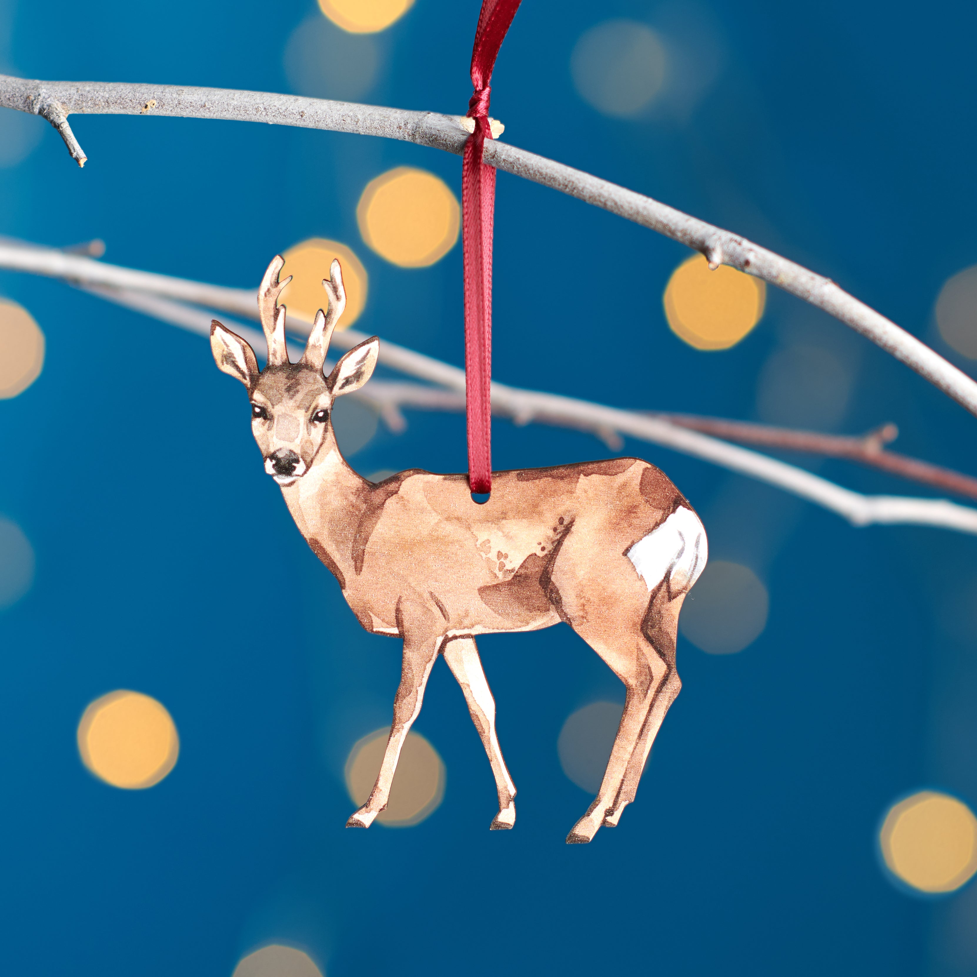 Oakdene Designs Christmas Decorations Roe Deer Christmas Tree Decoration