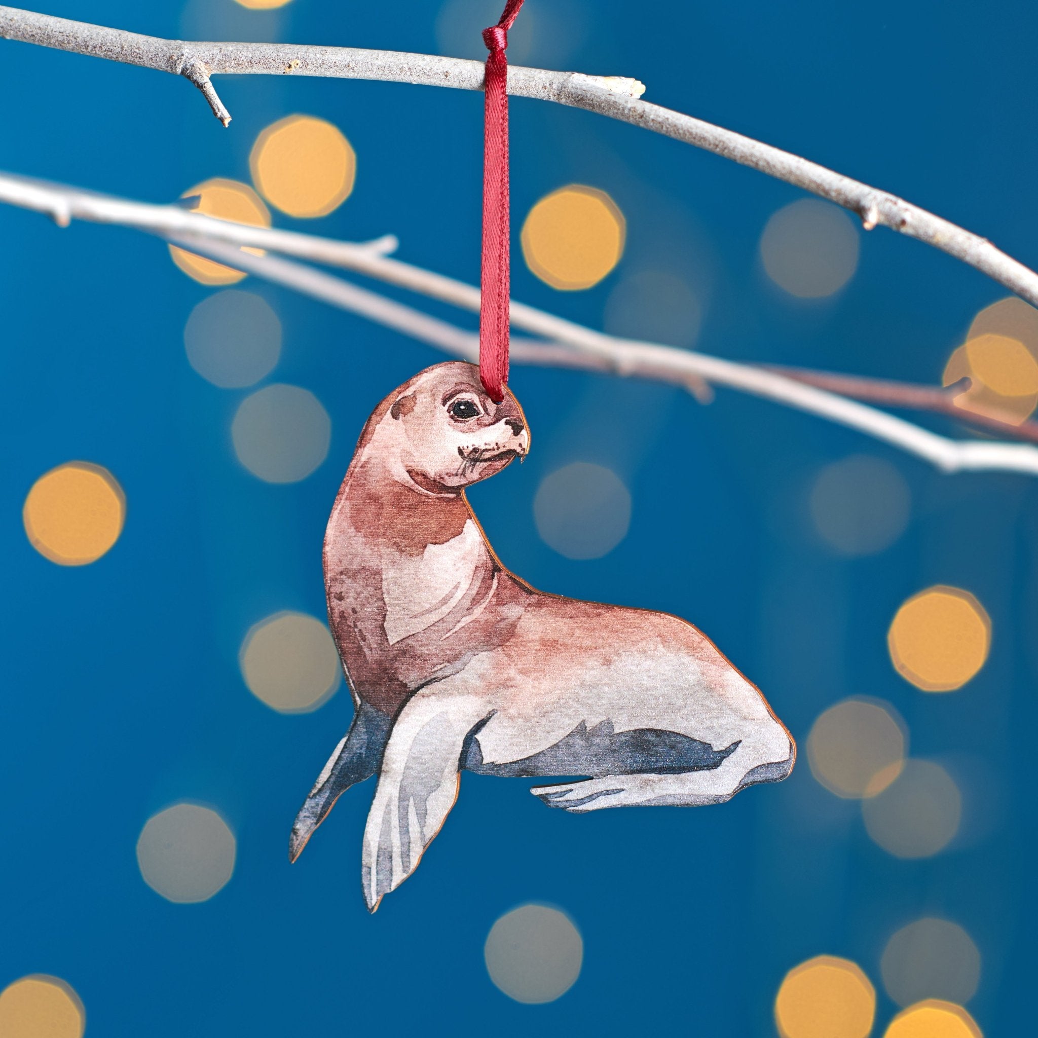 Oakdene Designs Christmas Decorations Sea Lion Christmas Tree Decoration