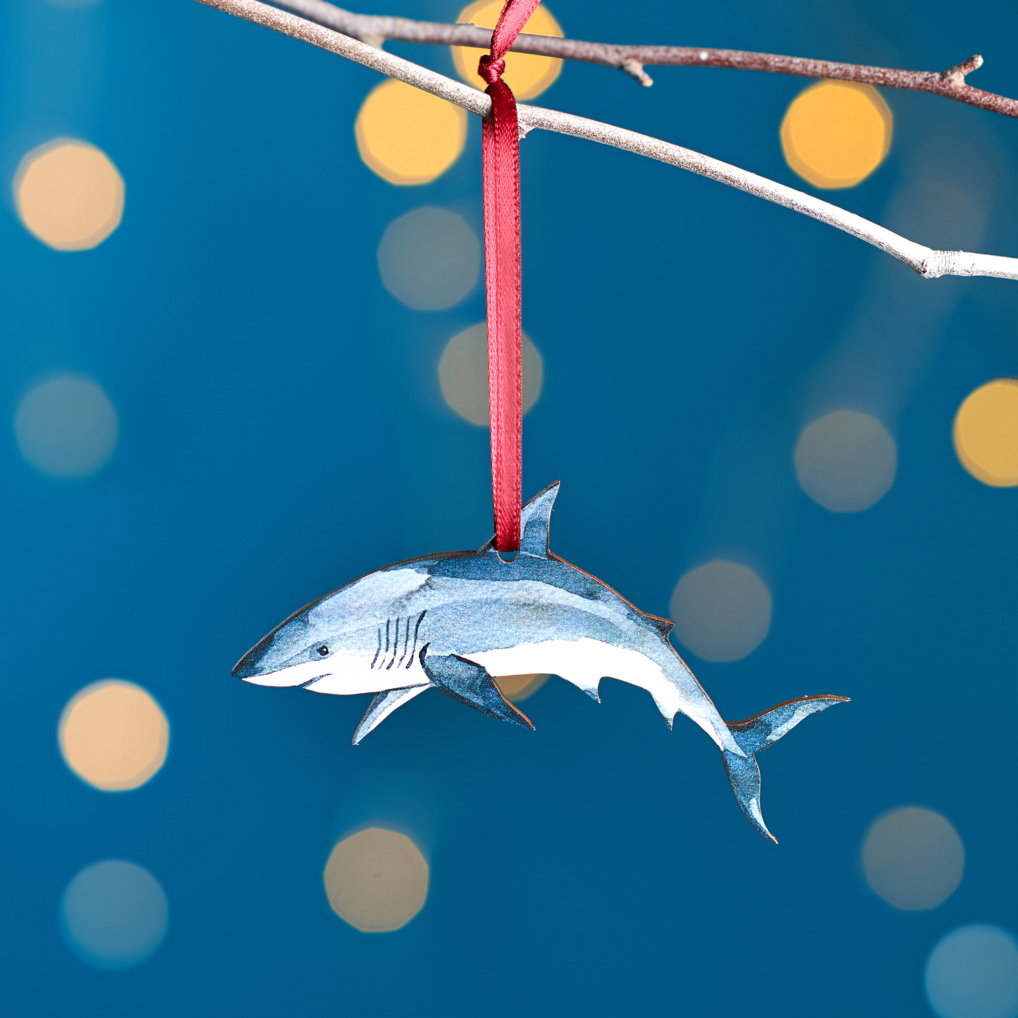 Oakdene Designs Christmas Decorations Shark Christmas Tree Decoration