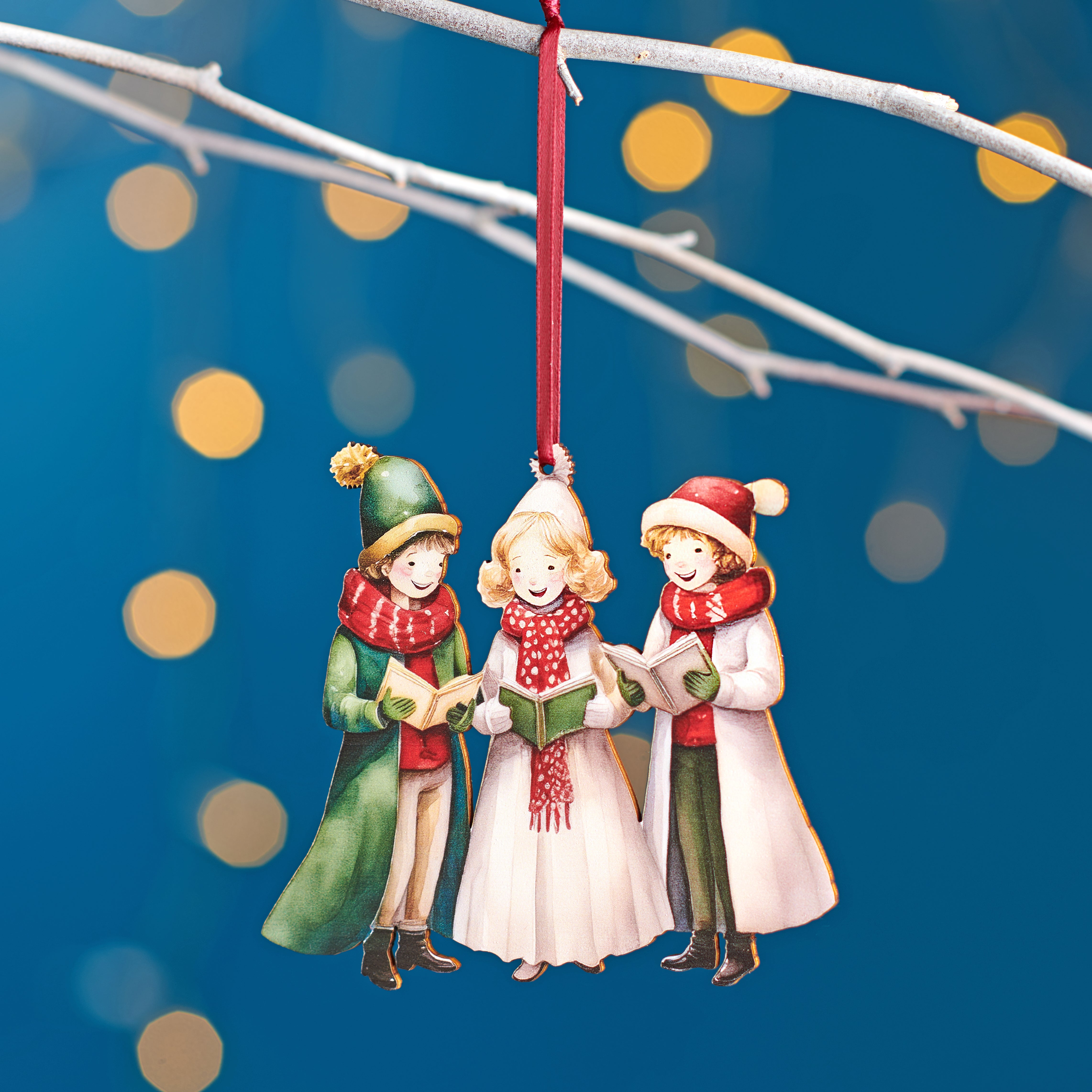 Oakdene Designs Christmas Decorations Traditional Carol Singers Christmas Decoration