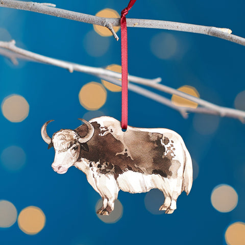 Oakdene Designs Christmas Decorations Yak Christmas Tree Decoration