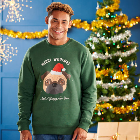 Oakdene Designs Christmas Jumper Personalised Christmas Dog Breed Jumper