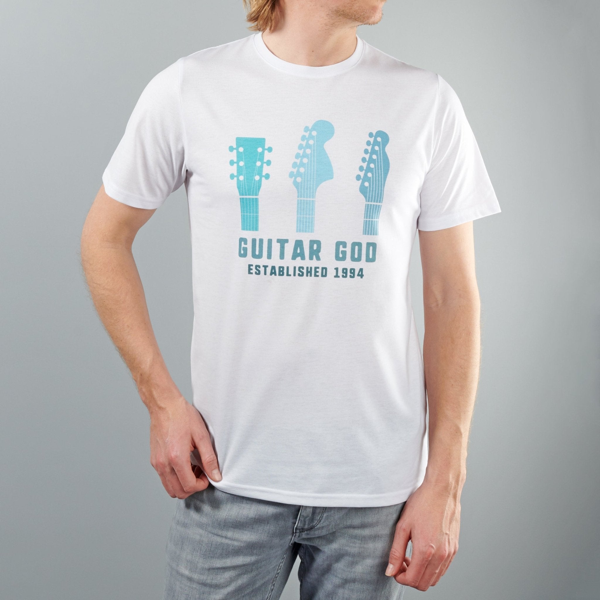 Oakdene Designs Clothing Personalised Guitar God T-Shirt