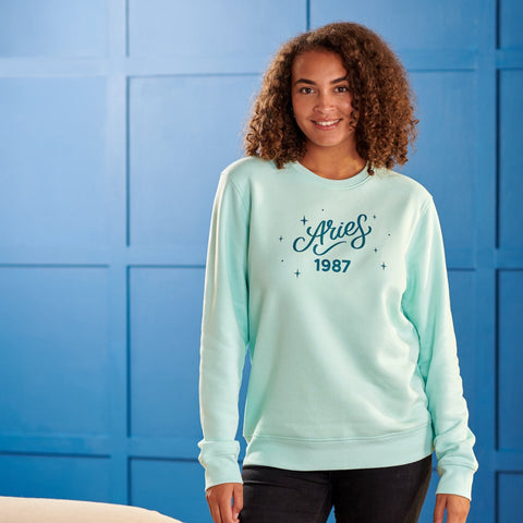 Oakdene Designs Clothing Personalised Star Sign Jumper