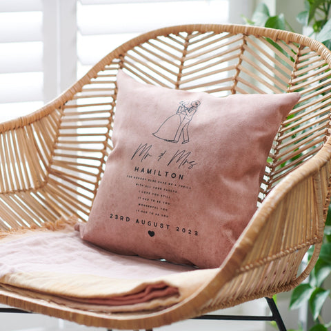 Oakdene Designs Cushions Personalised 'First Dance' Wedding Cushion