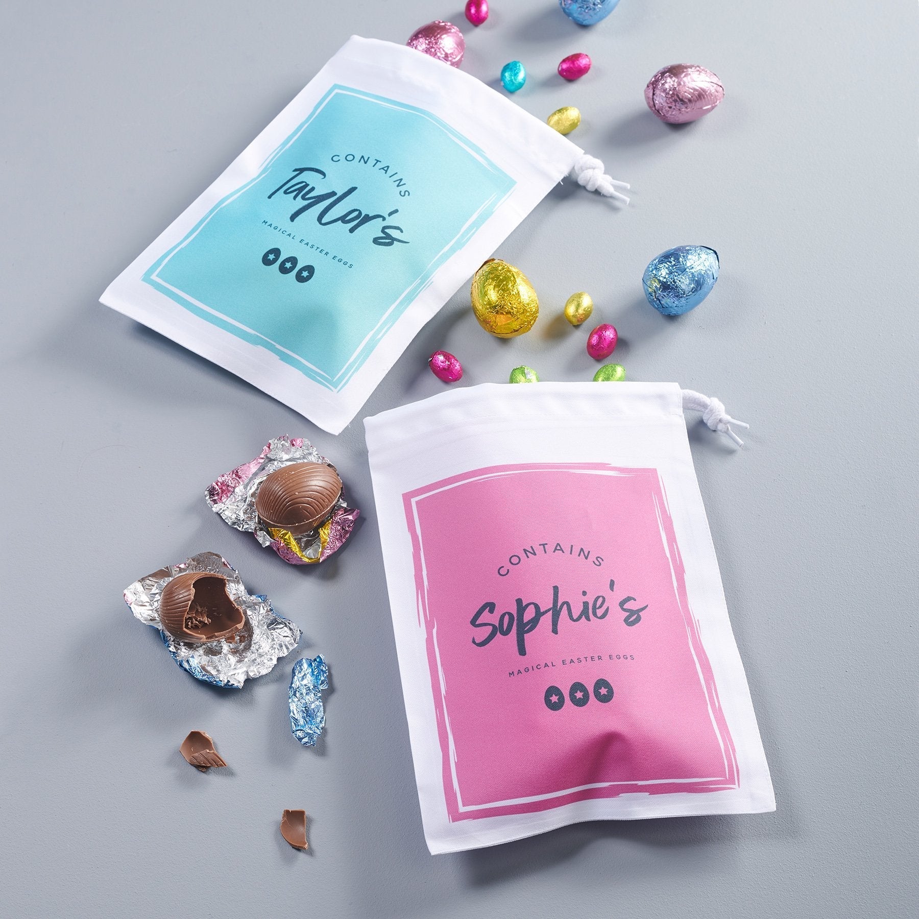 Oakdene Designs Easter Personalised Easter Egg Hunt Bag