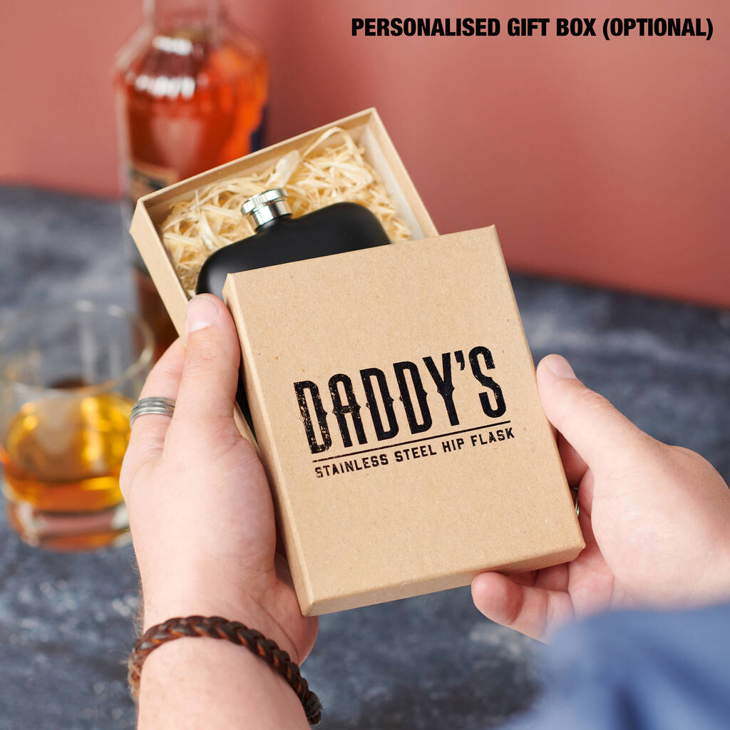 Oakdene Designs Food / Drink Personalised 18th Birthday Name and Year Hip Flask