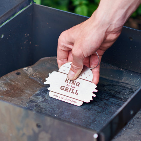 Oakdene Designs Food / Drink Personalised Burger BBQ Grill Scraper