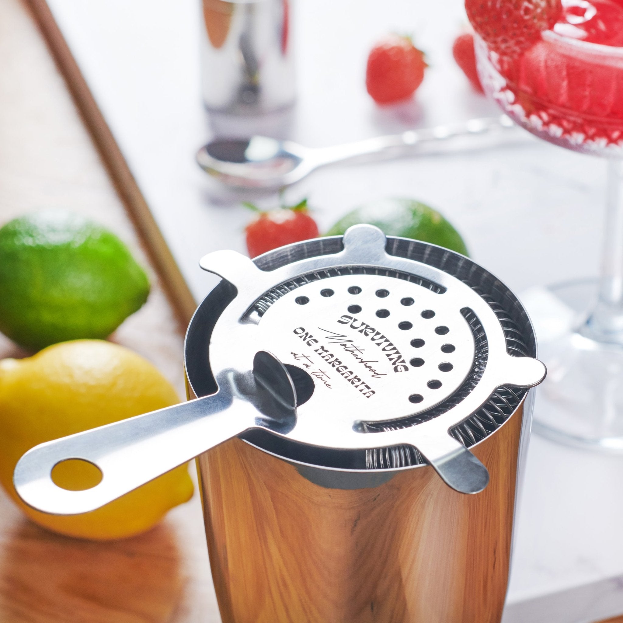 Oakdene Designs Food / Drink Personalised Funny Motherhood Cocktail Pourer