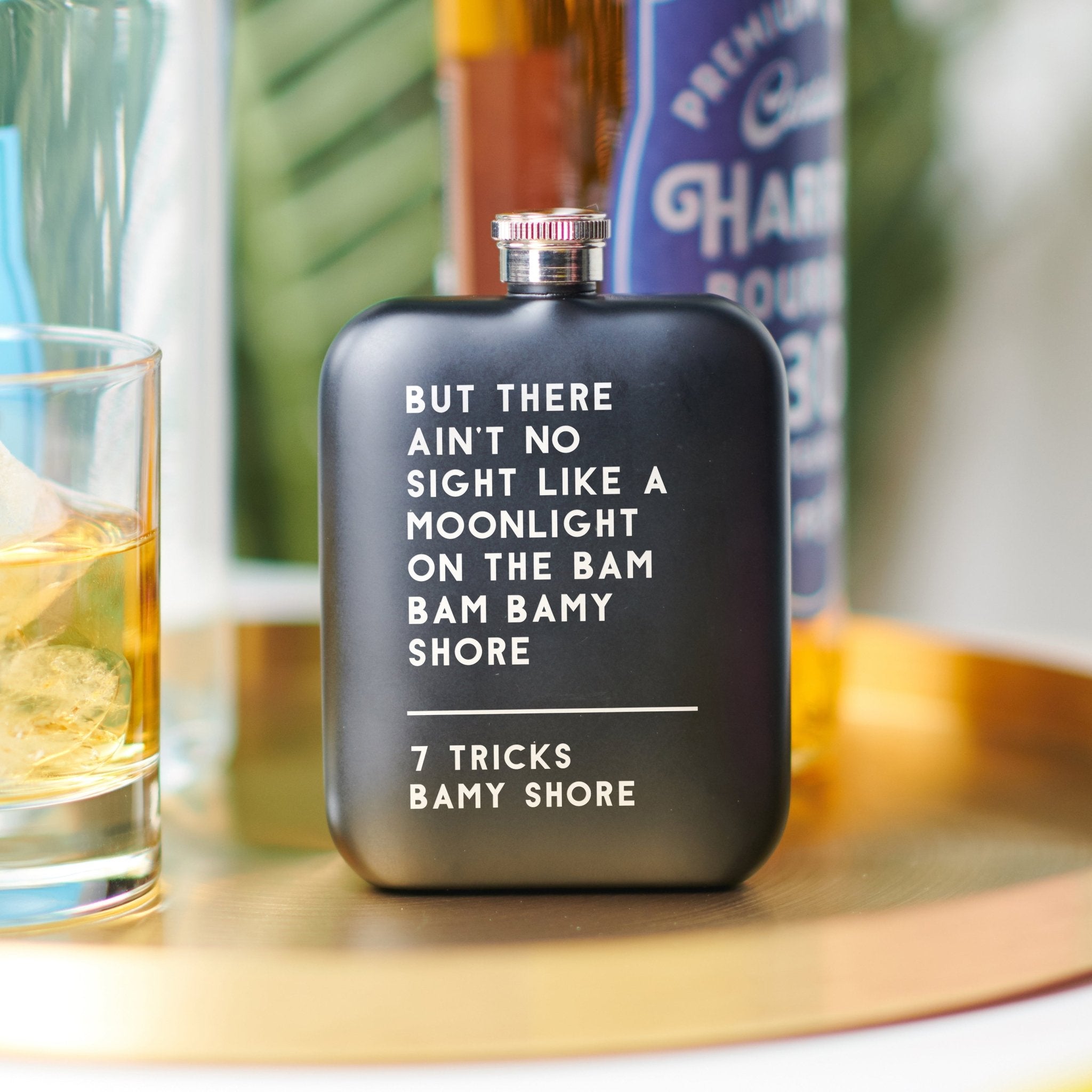 Oakdene Designs Food / Drink Personalised Song Lyric Hip Flask