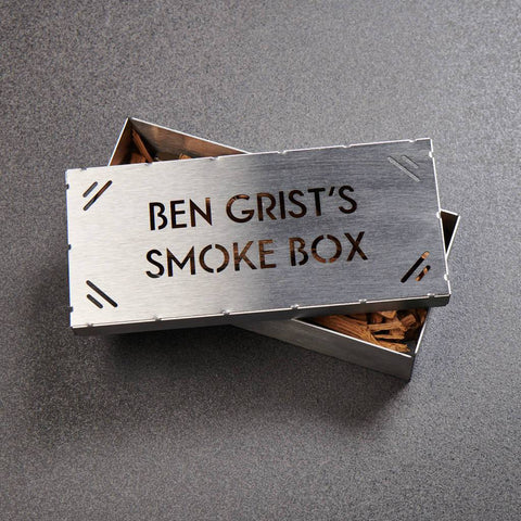 Oakdene Designs Food Smokers Personalised BBQ Whisky Oak Smoking Box Kit