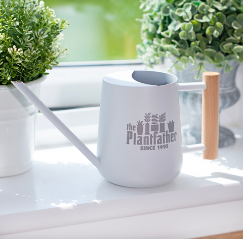 Oakdene Designs Garden Personalised 'The Plantfather' Home Indoor Watering Can