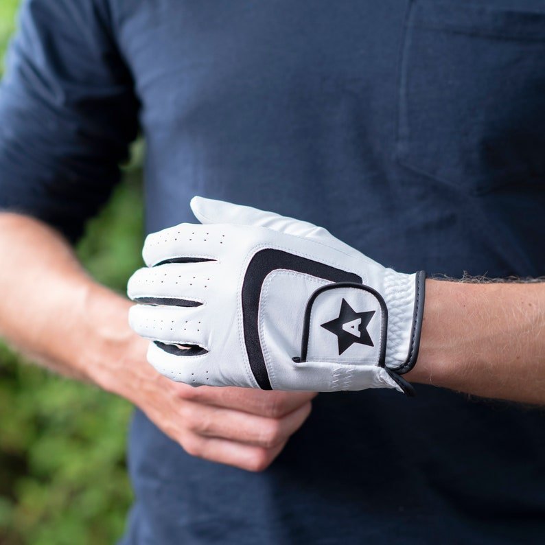 Oakdene Designs Golf Accessories Personalised Golf Glove with Initial