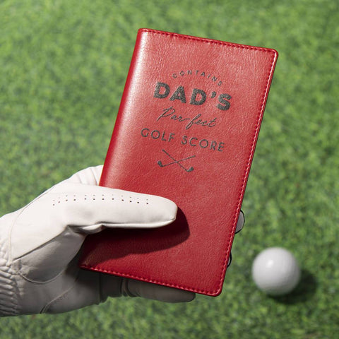 Oakdene Designs Golf Accessories Personalised Golf Score Card Holder