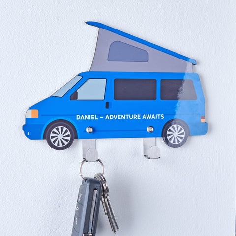 Oakdene Designs Home Decor Personalised Camper Van Key Hook