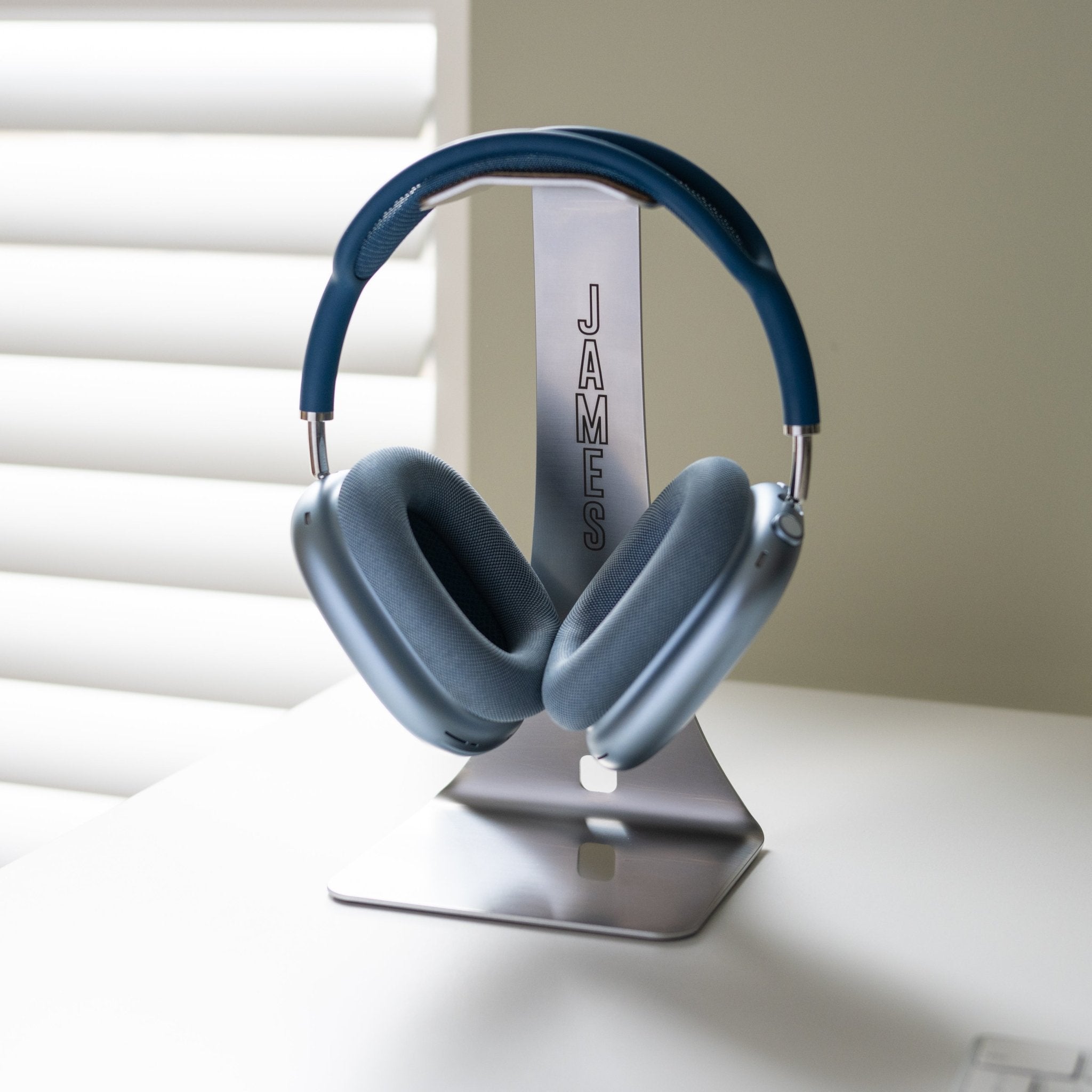 Oakdene Designs Home Decor Personalised Solid Stainless Steel Headphone Stand