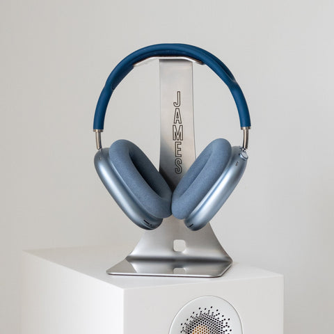 Oakdene Designs Home Decor Personalised Solid Stainless Steel Headphone Stand