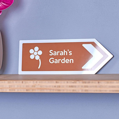 Oakdene Designs Home Decor Personalised Tourist Road Sign