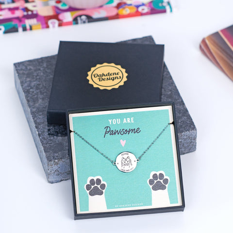 Oakdene Designs Jewellery Personalised Cat Breed Necklace