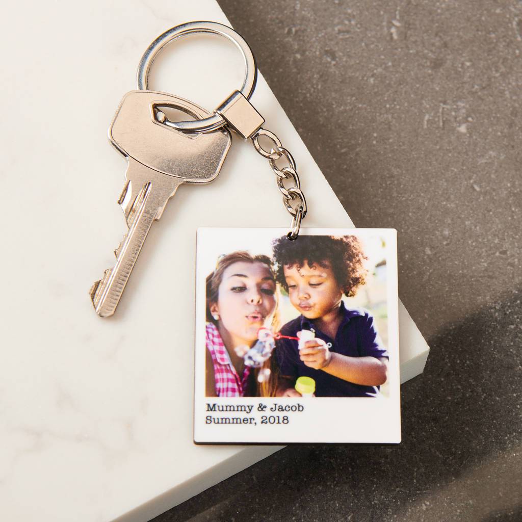 Oakdene Designs Keyrings Personalised Photo Keyring