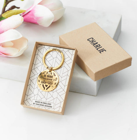 Oakdene Designs Keyrings Personalised 'Stay You' Metal Keyring