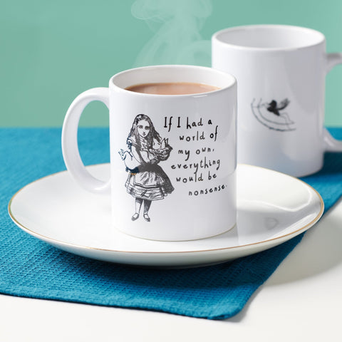 Oakdene Designs Mugs Alice In Wonderland 'A World Of My Own' Mug