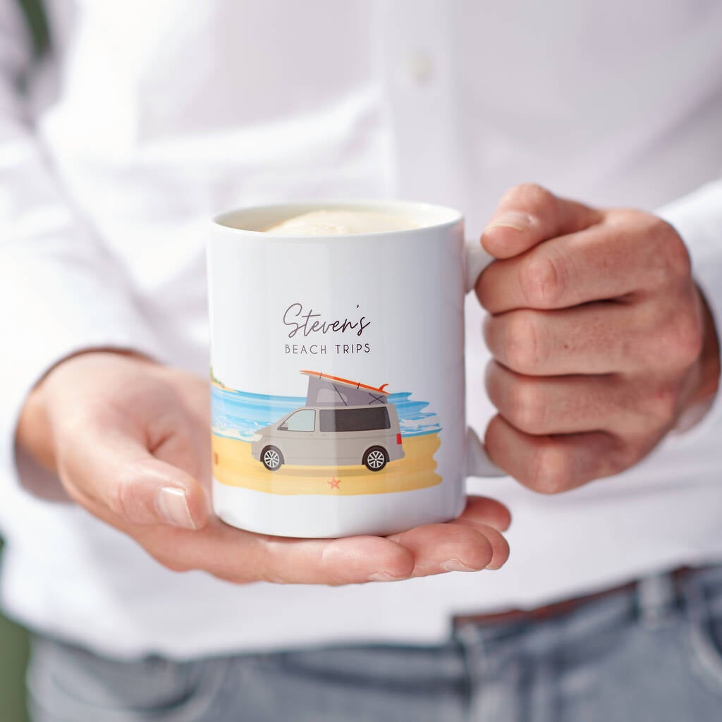 Oakdene Designs Mugs Personalised Camper Van Mug