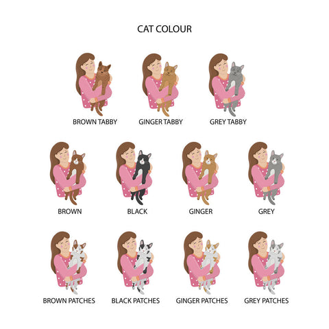 Oakdene Designs Mugs Personalised Crazy Cat Lady Mug