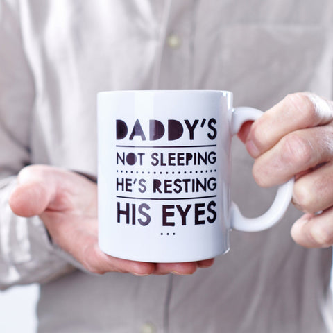 Oakdene Designs Mugs Personalised Resting Eyes Ceramic Mug