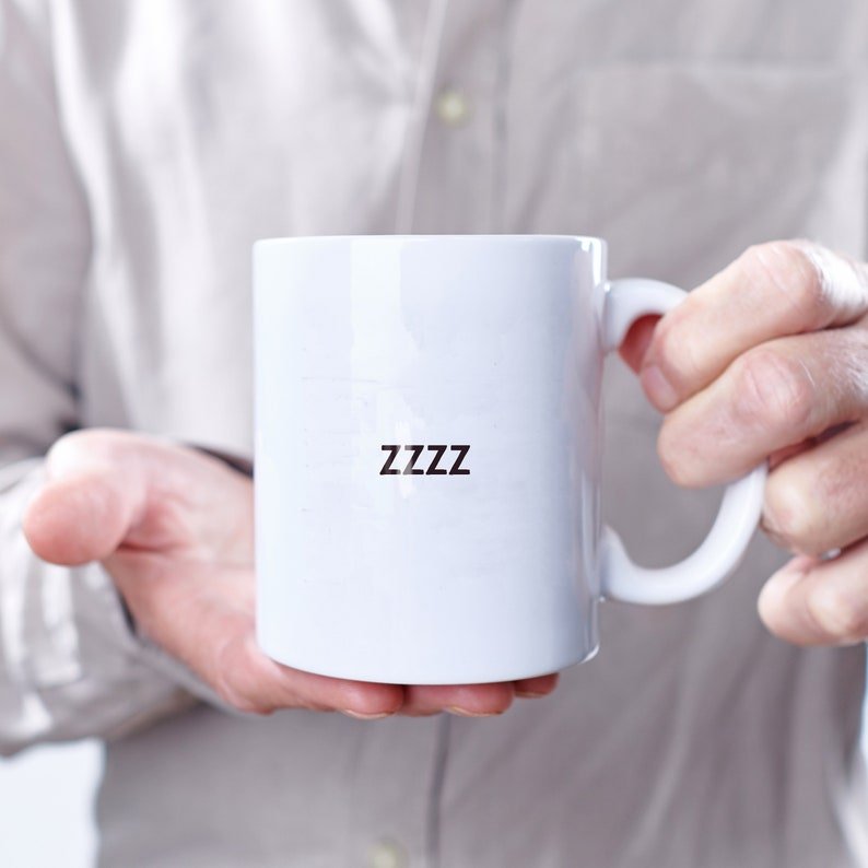 Oakdene Designs Mugs Personalised Resting Eyes Ceramic Mug