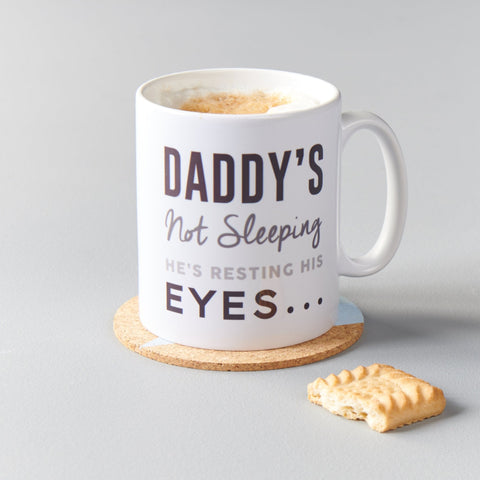 Oakdene Designs Mugs Personalised 'Resting His Eyes' Ceramic Mug