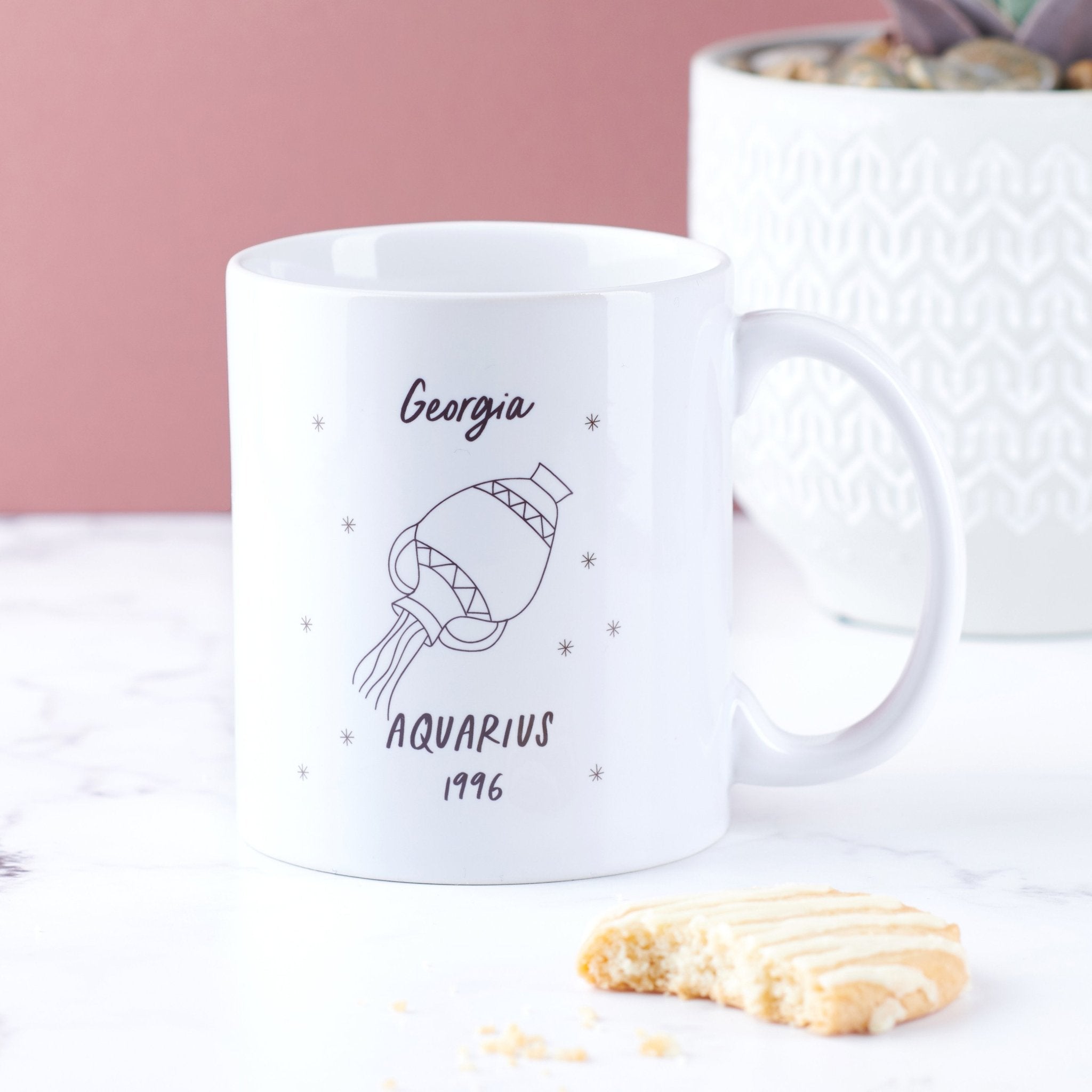 Oakdene Designs Mugs Personalised Star Sign Mug