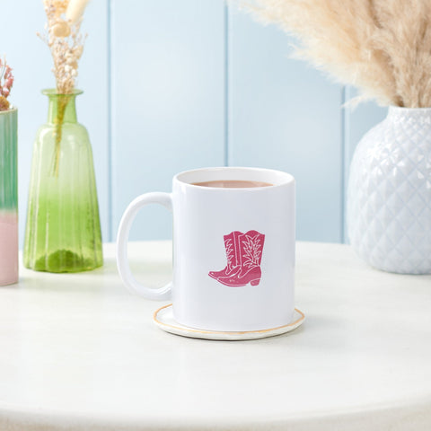 Oakdene Designs Mugs Wild Like The West Cow Girl Mug