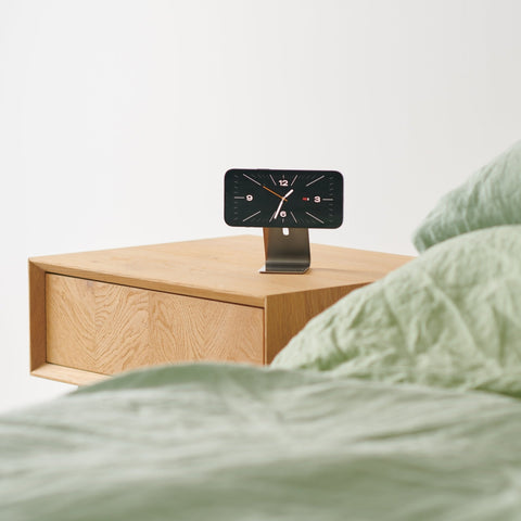 Oakdene Designs Nightstand Magsafe iPhone Dock | Stainless Steel