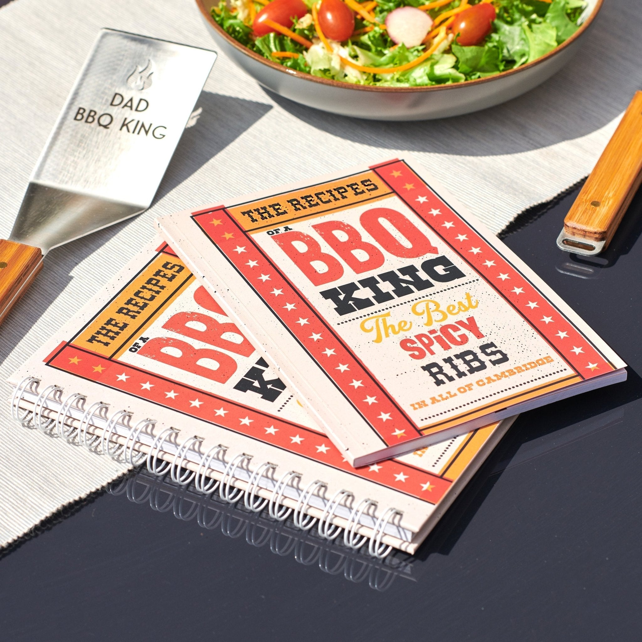 Oakdene Designs Notebooks Personalised BBQ Recipe Notebook