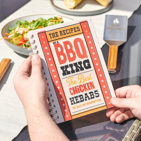 Oakdene Designs Notebooks Personalised BBQ Recipe Notebook