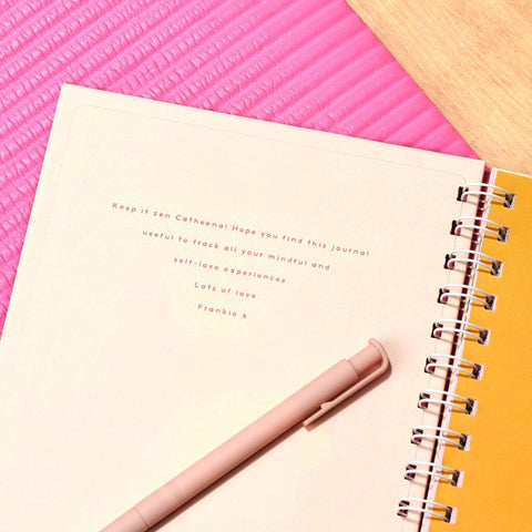 Oakdene Designs Notebooks Personalised Yoga And Meditation Journal