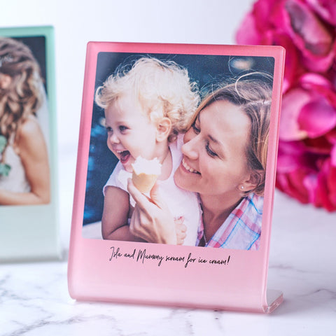 Oakdene Designs Photo Products Personalised Acrylic Ombre Photo Print