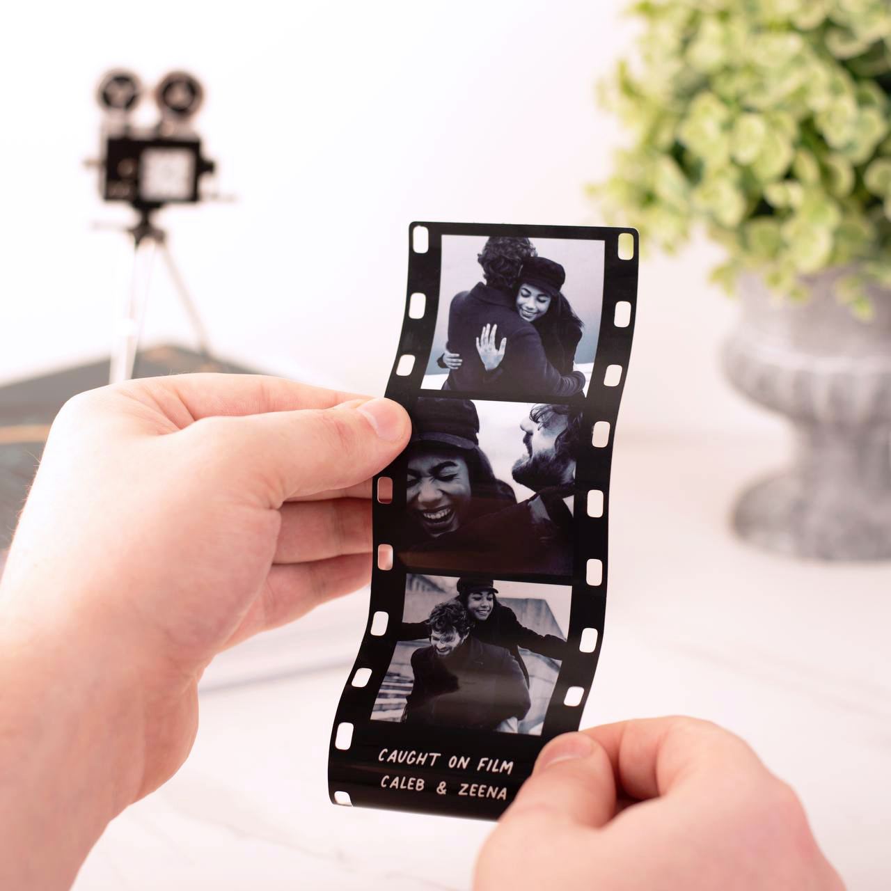 Oakdene Designs Photo Products Personalised Mini Metal Photo Reel Print