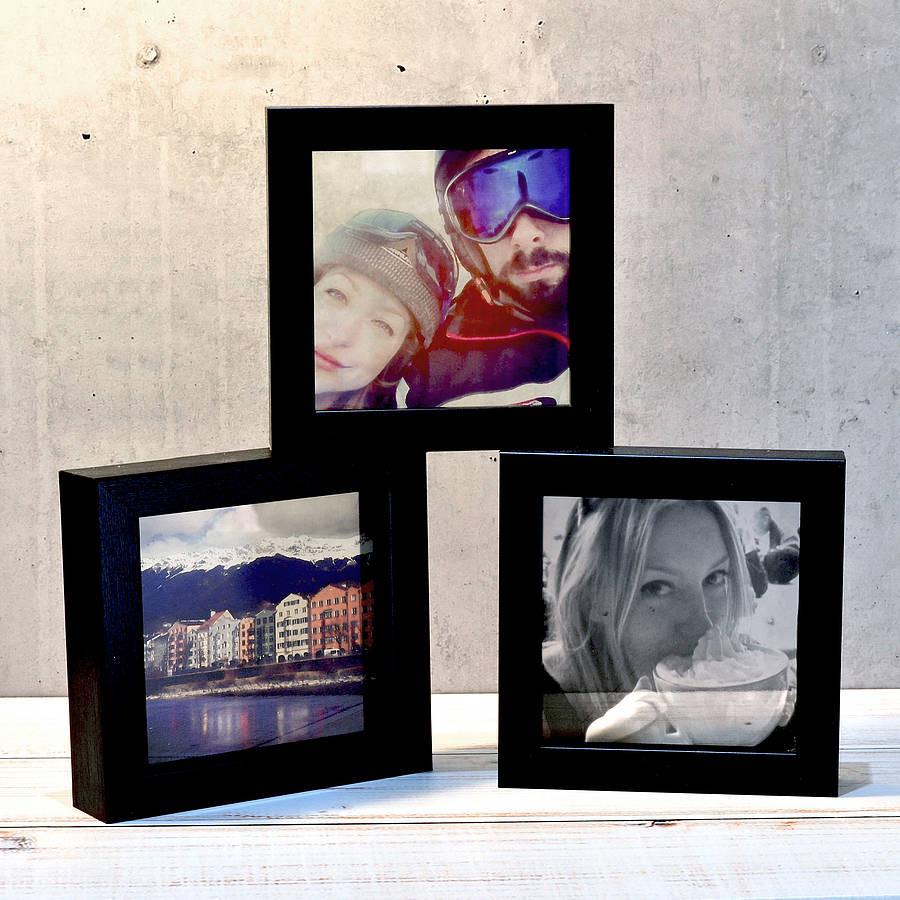 Oakdene Designs Photo Products Personalised Transparent Photo Print With Frame